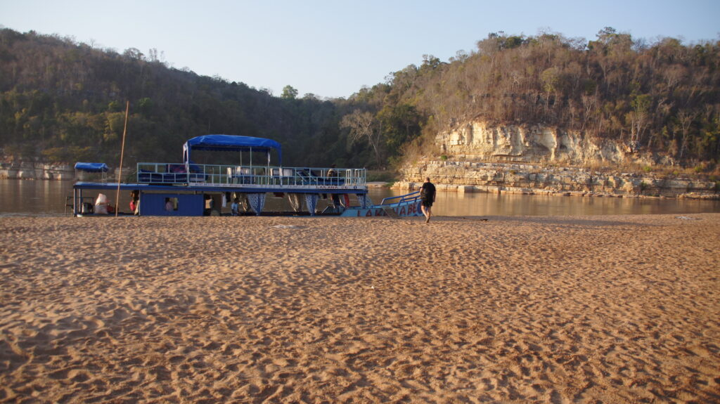 Der weite Weg zum Boot